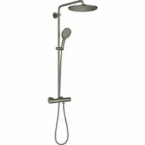 Душевая система GROHE Rainshower SmartActive 310 с термостатом для душа, темный графит матовый (26836AL0) Душевая система GROHE Rainshower SmartActive 310 с термостатом для душа, темный графит матовый (26836AL0)