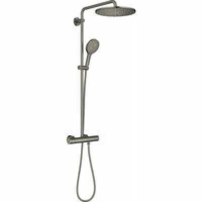 Душевая система GROHE Rainshower SmartActive 310 с термостатом для душа, темный графит матовый (26836AL0) Душевая система GROHE Rainshower SmartActive 310 с термостатом для душа, темный графит матовый (26836AL0)