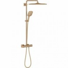 Душевая система GROHE Rainshower SmartActive 310 Cube с термостатом для душа, теплый закат матовый (26837DL0)