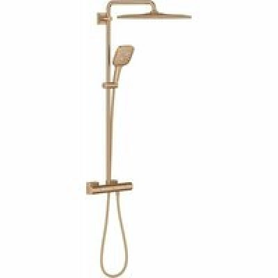 Душевая система GROHE Rainshower SmartActive 310 Cube с термостатом для душа, теплый закат матовый (26837DL0) Душевая система GROHE Rainshower SmartActive 310 Cube с термостатом для душа, теплый закат матовый (26837DL0)
