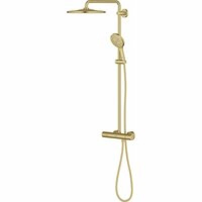 Душевая система GROHE Rainshower SmartActive 310 с термостатом для душа, холодный рассвет матовый (26836GN0) Душевая система GROHE Rainshower SmartActive 310 с термостатом для душа, холодный рассвет матовый (26836GN0)