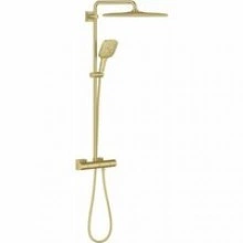 Душевая система GROHE Rainshower SmartActive 310 Cube с термостатом для душа, холодный рассвет матовый (26837GN0)