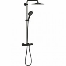 Душевая система GROHE Rainshower SmartActive 310 с термостатом для душа, фантомный черный (22119KF0)