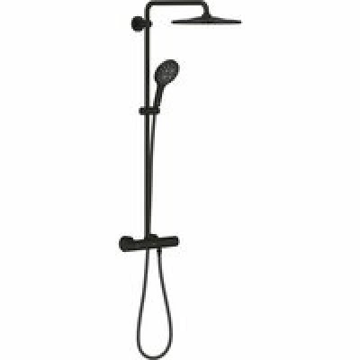 Душевая система GROHE Rainshower SmartActive 310 с термостатом для душа, фантомный черный (22119KF0) Душевая система GROHE Rainshower SmartActive 310 с термостатом для душа, фантомный черный (22119KF0)