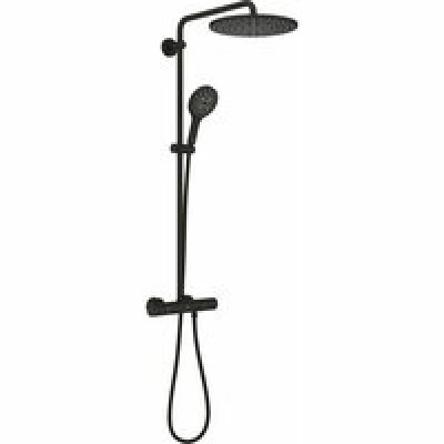 Душевая система GROHE Rainshower SmartActive 310 с термостатом для душа, фантомный черный (22119KF0) Душевая система GROHE Rainshower SmartActive 310 с термостатом для душа, фантомный черный (22119KF0)