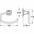 Держатель для туалетной бумаги GROHE Grandera, холодный рассвет глянец (40625GL0) Держатель для туалетной бумаги GROHE Grandera, холодный рассвет глянец (40625GL0)