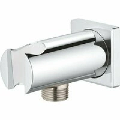 Подключение для душевого шланга GROHE Rainshower с держателем ручного душа, хром (26659000) Подключение для душевого шланга GROHE Rainshower с держателем ручного душа, хром (26659000)
