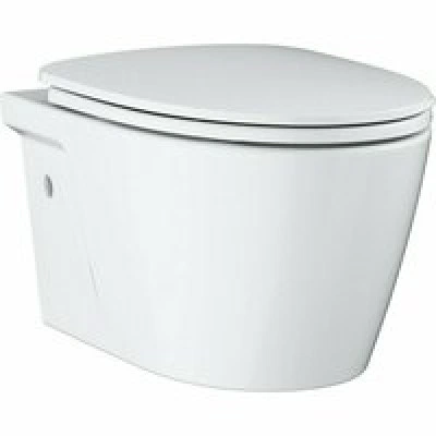 Унитаз подвесной GROHE Projectline с сиденьем, альпин-белый (39321000) Унитаз подвесной GROHE Projectline с сиденьем, альпин-белый (39321000)