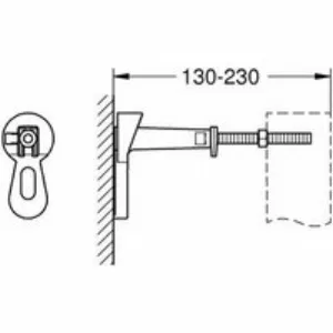 Комплект инсталляции GROHE Rapid SL 3 в 1 для подвесного унитаза, черный глянец (39940000) Комплект инсталляции GROHE Rapid SL 3 в 1 для подвесного унитаза, черный глянец (39940000)