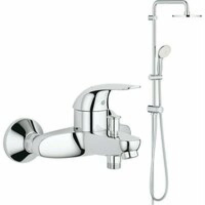 Душевая система GROHE New Tempesta 200 со смесителем для ванны, хром (NB0046) Душевая система GROHE New Tempesta 200 со смесителем для ванны, хром (NB0046)