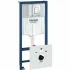 Комплект инсталляции GROHE Euro Ceramic с безободковым унитазом и сиденьем с микролифтом (NW0010-1/S) Комплект инсталляции GROHE Euro Ceramic с безободковым унитазом и сиденьем с микролифтом (NW0010-1/S)