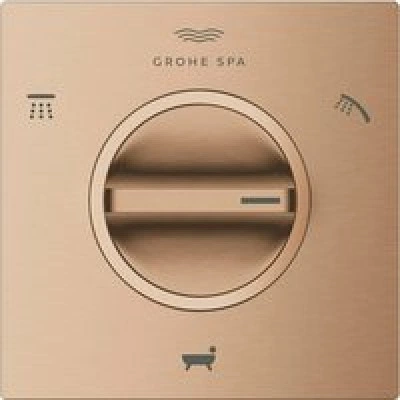 Внешняя часть переключателя потоков GROHE Allure на 3 положения, теплый закат матовый (19590DL1) Внешняя часть переключателя потоков GROHE Allure на 3 положения, теплый закат матовый (19590DL1)