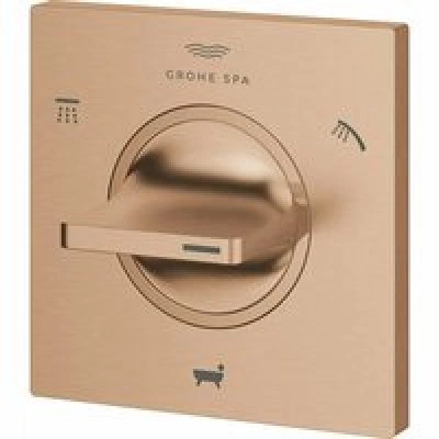 Внешняя часть переключателя потоков GROHE Allure на 3 положения, теплый закат матовый (19590DL1) Внешняя часть переключателя потоков GROHE Allure на 3 положения, теплый закат матовый (19590DL1)