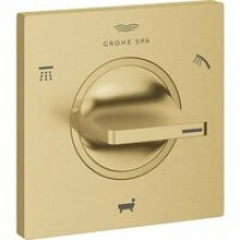 Внешняя часть переключателя потоков GROHE Allure на 3 положения, холодный рассвет матовый (19590GN1)