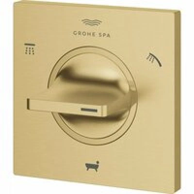 Внешняя часть переключателя потоков GROHE Allure на 3 положения, холодный рассвет матовый (19590GN1) Внешняя часть переключателя потоков GROHE Allure на 3 положения, холодный рассвет матовый (19590GN1)