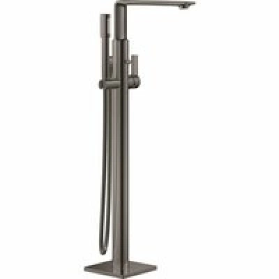 Внешняя часть смесителя для ванны GROHE Allure напольного монтажа, темный графит глянец (25222A01)