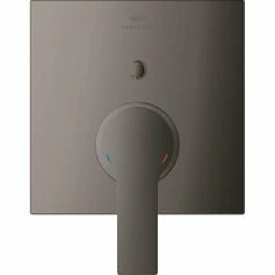 Внешняя часть смесителя для ванны GROHE Allure скрытого монтажа на 2 потребителя, квадратная, темный графит глянец (19315A01) Внешняя часть смесителя для ванны GROHE Allure скрытого монтажа на 2 потребителя, квадратная, темный графит глянец (19315A01)