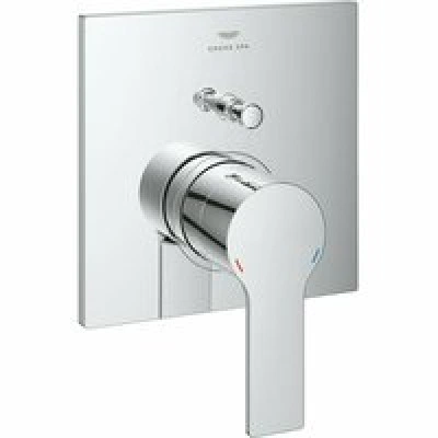 Внешняя часть смесителя для ванны GROHE Allure скрытого монтажа на 2 потребителя, квадратная, хром (19315001) Внешняя часть смесителя для ванны GROHE Allure скрытого монтажа на 2 потребителя, квадратная, хром (19315001)