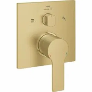 Внешняя часть смесителя для ванны GROHE Allure скрытого монтажа на 3 потребителя, квадратная, холодный рассвет матовый (29176GN1) Внешняя часть смесителя для ванны GROHE Allure скрытого монтажа на 3 потребителя, квадратная, холодный рассвет матовый (29176GN1)