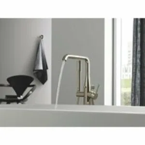 Внешняя часть смесителя для ванны GROHE Essence напольного монтажа, никель глянец (25248BE1) Внешняя часть смесителя для ванны GROHE Essence напольного монтажа, никель глянец (25248BE1)