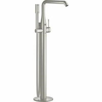 Внешняя часть смесителя для ванны GROHE Essence напольного монтажа, суперсталь (25248DC1) Внешняя часть смесителя для ванны GROHE Essence напольного монтажа, суперсталь (25248DC1)