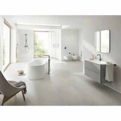 Внешняя часть смесителя для ванны GROHE Essence напольного монтажа, темный графит глянец (25248A01) Внешняя часть смесителя для ванны GROHE Essence напольного монтажа, темный графит глянец (25248A01)