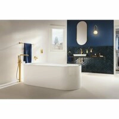 Внешняя часть смесителя для ванны GROHE Essence напольного монтажа, холодный рассвет матовый (25248GN1) Внешняя часть смесителя для ванны GROHE Essence напольного монтажа, холодный рассвет матовый (25248GN1)