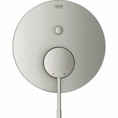 Внешняя часть смесителя для ванны GROHE Essence скрытого монтажа на 2 потребителя, круглая, суперсталь (24167DC1) Внешняя часть смесителя для ванны GROHE Essence скрытого монтажа на 2 потребителя, круглая, суперсталь (24167DC1)
