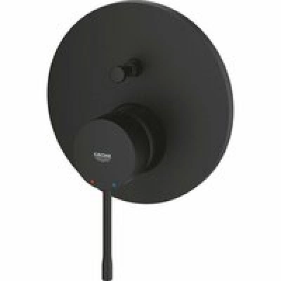 Внешняя часть смесителя для ванны GROHE Essence на 2 потребителя, фантомный черный (24167KF1) Внешняя часть смесителя для ванны GROHE Essence на 2 потребителя, фантомный черный (24167KF1)