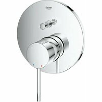 Внешняя часть смесителя для ванны GROHE Essence на 2 потребителя, хром (24167001) Внешняя часть смесителя для ванны GROHE Essence на 2 потребителя, хром (24167001)