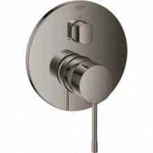 Внешняя часть смесителя для ванны GROHE Essence на 3 потребителя, темный графит глянец (24169A01)