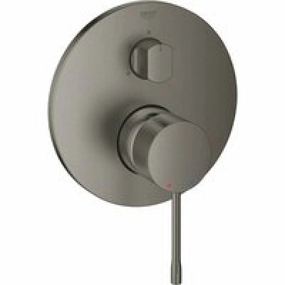 Внешняя часть смесителя для ванны GROHE Essence на 3 потребителя, темный графит матовый (24169AL1)