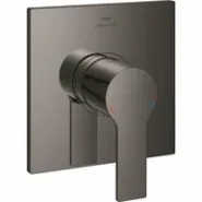 Внешняя часть смесителя для душа GROHE Allure скрытого монтажа, квадратная, темный графит глянец (19317A01)