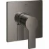 Внешняя часть смесителя для душа GROHE Allure скрытого монтажа, квадратная, темный графит глянец (19317A01) Внешняя часть смесителя для душа GROHE Allure скрытого монтажа, квадратная, темный графит глянец (19317A01)