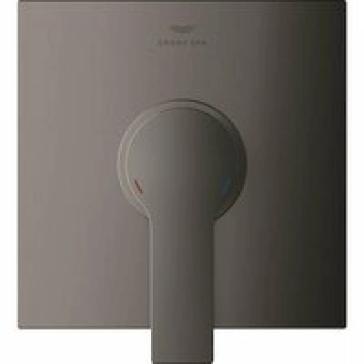 Внешняя часть смесителя для душа GROHE Allure скрытого монтажа, квадратная, темный графит глянец (19317A01) Внешняя часть смесителя для душа GROHE Allure скрытого монтажа, квадратная, темный графит глянец (19317A01)