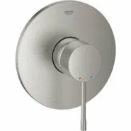 Внешняя часть смесителя для душа GROHE Essence скрытого монтажа, круглая, суперсталь (24168DC1)
