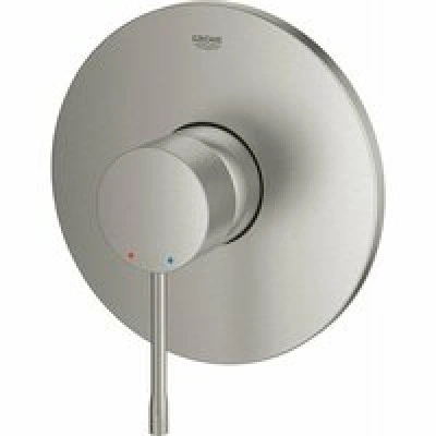 Внешняя часть смесителя для душа GROHE Essence скрытого монтажа, круглая, суперсталь (24168DC1) Внешняя часть смесителя для душа GROHE Essence скрытого монтажа, круглая, суперсталь (24168DC1)