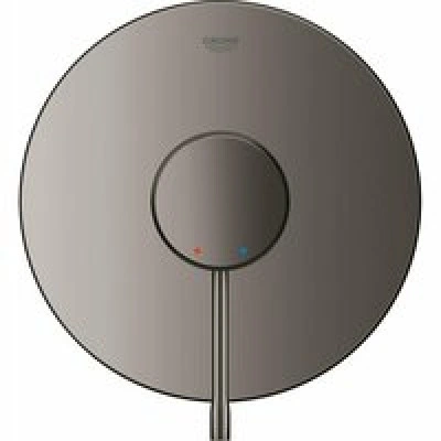 Внешняя часть смесителя для душа GROHE Essence скрытого монтажа, круглая, темный графит глянец (24168A01) Внешняя часть смесителя для душа GROHE Essence скрытого монтажа, круглая, темный графит глянец (24168A01)