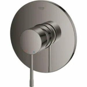 Внешняя часть смесителя для душа GROHE Essence скрытого монтажа, круглая, темный графит глянец (24168A01) Внешняя часть смесителя для душа GROHE Essence скрытого монтажа, круглая, темный графит глянец (24168A01)