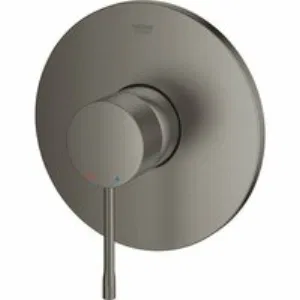 Внешняя часть смесителя для душа GROHE Essence скрытого монтажа, круглая, темный графит матовый (24168AL1) Внешняя часть смесителя для душа GROHE Essence скрытого монтажа, круглая, темный графит матовый (24168AL1)