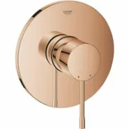 Внешняя часть смесителя для душа GROHE Essence скрытого монтажа, круглая, теплый закат глянец (24168DA1)