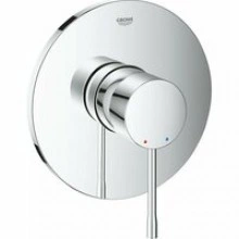 Внешняя часть смесителя для душа GROHE Essence скрытого монтажа, круглая, хром (24168001)