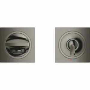 Внешняя часть смесителя для раковины GROHE Allure скрытого монтажа, на 2 отверстия, M-Size, темный графит глянец (19386A02) Внешняя часть смесителя для раковины GROHE Allure скрытого монтажа, на 2 отверстия, M-Size, темный графит глянец (19386A02)