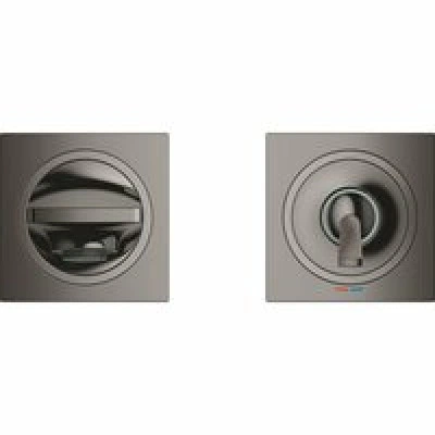 Внешняя часть смесителя для раковины GROHE Allure скрытого монтажа, на 2 отверстия, S-Size, темный графит глянец (19309A02) Внешняя часть смесителя для раковины GROHE Allure скрытого монтажа, на 2 отверстия, S-Size, темный графит глянец (19309A02)