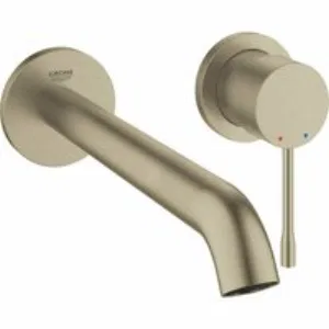 Внешняя часть смесителя для раковины GROHE Essence скрытого монтажа, на 2 отверстия, L-Size, никель матовый (29193EN1) Внешняя часть смесителя для раковины GROHE Essence скрытого монтажа, на 2 отверстия, L-Size, никель матовый (29193EN1)