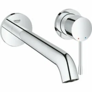 Внешняя часть смесителя для раковины GROHE Essence скрытого монтажа, на 2 отверстия, L-Size, хром (29193001) Внешняя часть смесителя для раковины GROHE Essence скрытого монтажа, на 2 отверстия, L-Size, хром (29193001)