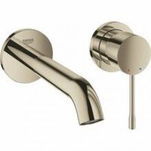 Внешняя часть смесителя для раковины GROHE Essence скрытого монтажа, на 2 отверстия, M-Size, никель глянец (29192BE1)