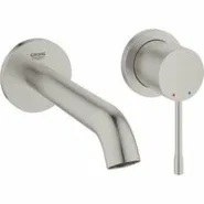 Внешняя часть смесителя для раковины GROHE Essence скрытого монтажа, на 2 отверстия, M-Size, суперсталь (29192DC1)