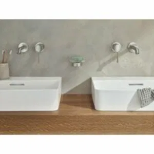 Внешняя часть смесителя для раковины GROHE Essence скрытого монтажа, на 2 отверстия, M-Size, суперсталь (29192DC1) Внешняя часть смесителя для раковины GROHE Essence скрытого монтажа, на 2 отверстия, M-Size, суперсталь (29192DC1)