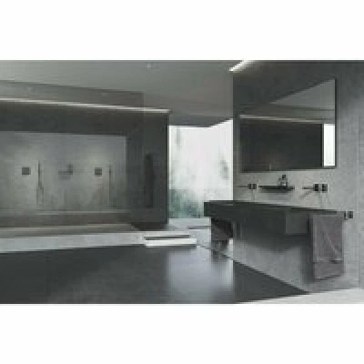 Внешняя часть термостата для душа GROHE Allure скрытого монтажа на 2 потребителя, квадратная, темный графит глянец (29181A02) Внешняя часть термостата для душа GROHE Allure скрытого монтажа на 2 потребителя, квадратная, темный графит глянец (29181A02)